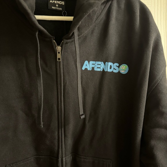 Afends Byron Bay Black Hoodie - Picture 2 of 6